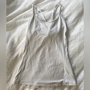 White lululemon tank top